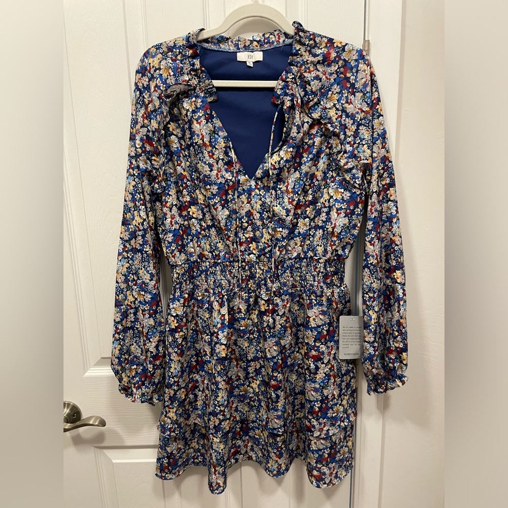 Cute floral mini dress